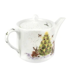 Wrendale Designs 'Oh Christmas Tree' Fine Bone China Teapot