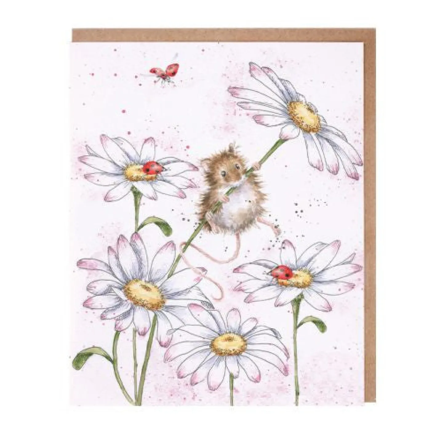 Wrendale Designs 'Oops a Daisy' Greetings Card