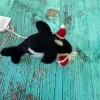 Amica Felt Orca with Present Felt Decoration