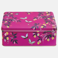 Sara Miller London Orchard Butterfly Deep Rectangular Tin