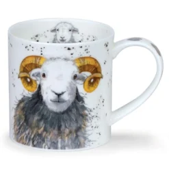 Dunoon Orkney Shaggy Sheep Mugs