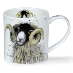Dunoon Orkney Shaggy Sheep Mugs