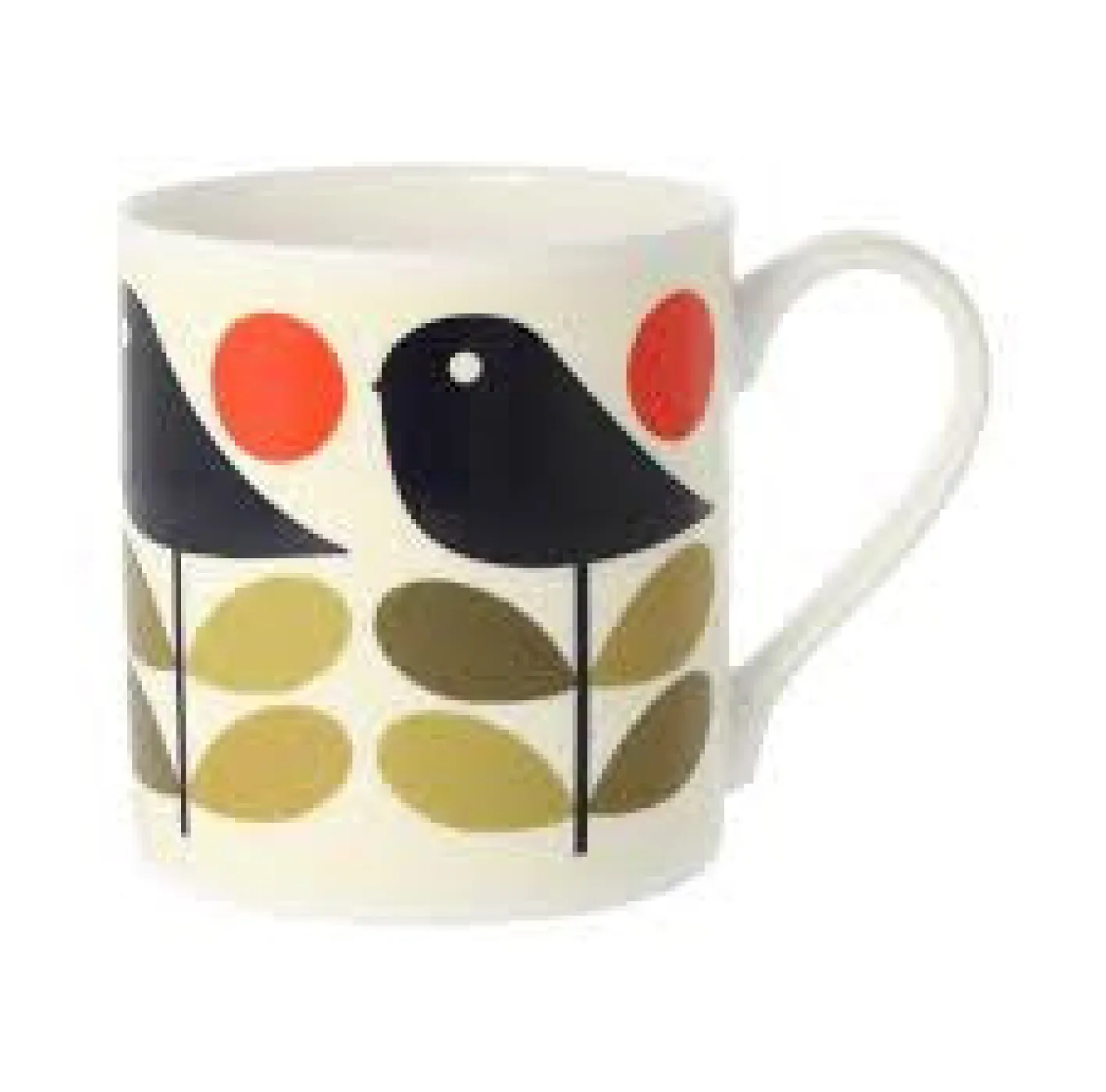 Orla Kiely Early Bird Bone China Mug