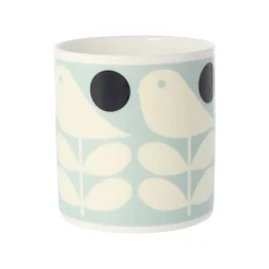 Orla Kiely Early Bird Light Blue Bone China Mug