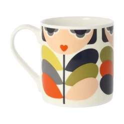 Orla Kiely Lady Stem Bone China Mug