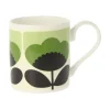 Orla Kiely Spring Bloom Green Bone China Mug