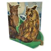 Emma Ball Owl & the Pussycat Die-Cut Greetings Card
