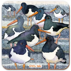 Emma Ball Oystercatchers Coaster