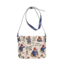 Signare Paddington Bear Tapestry Crossbody Bag