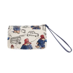 Signare Paddington Bear Tapestry Wristlet