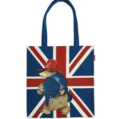 Signare Paddington Bear Union Jack Flat Tote Bag