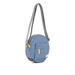 Ori London Paddington B Hickory Stripe Recycled Canvas Crossbody Bag