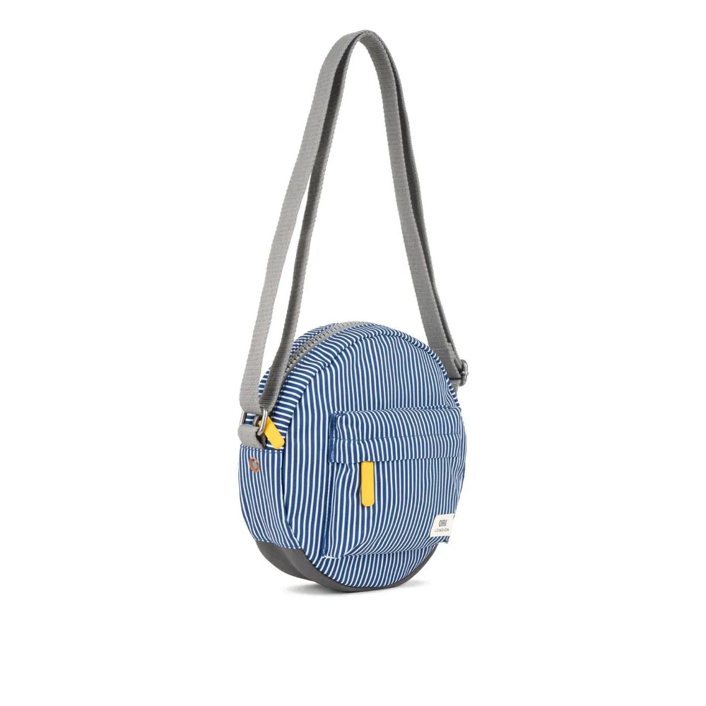 Ori London Paddington B Hickory Stripe Recycled Canvas Crossbody Bag
