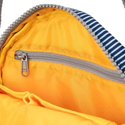 Ori London Paddington B Hickory Stripe Recycled Canvas Crossbody Bag