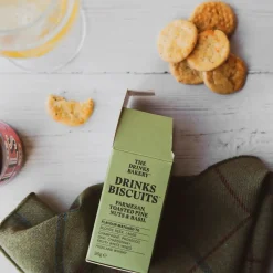 The Drinks Bakery Parmesan, Toasted Pine Nuts and Basil Drinks Biscuits 36g