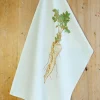 Lottie Day Parsnip Vegetable Tea Towel