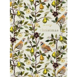 Stephanie Davies Partridge in a Pear Tree Greeting Card