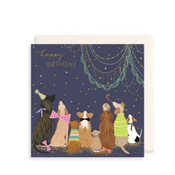 The Art File Party Dogs Greeting Card