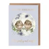 Wrendale Designs 'Party Owl-Night' Birthday Greetings Card