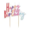 Talking Tables Pastel Happy Birthday Candle Cake Topper