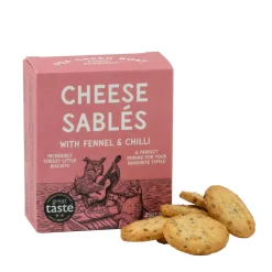 Shortbread House of Edinburgh Pea Green Boat Bakery Cheese Sablés Selection Box