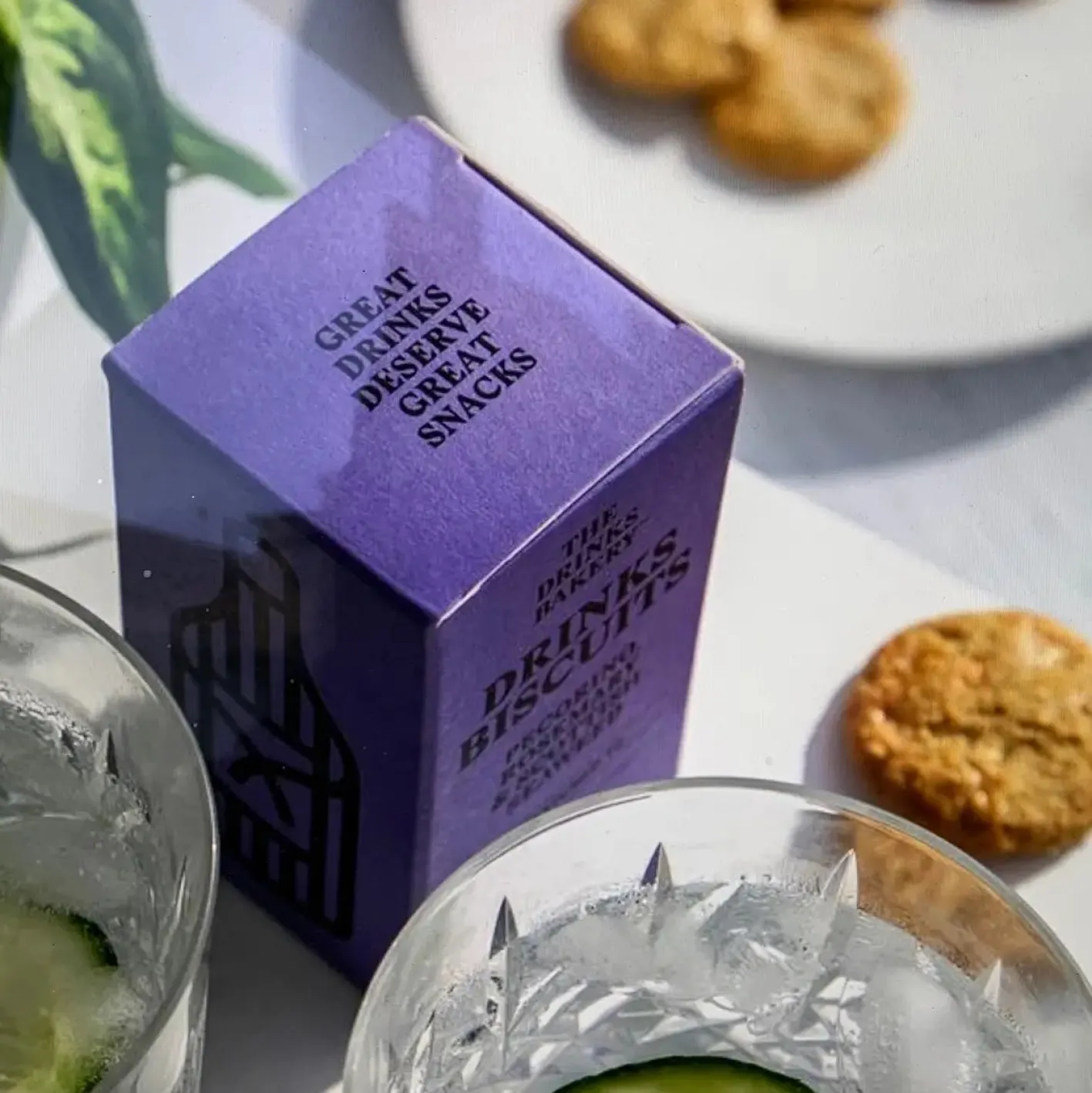 The Drinks Bakery Pecorino, Rosemary and Seaweed Drinks Biscuits 36g