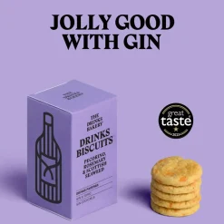 The Drinks Bakery Pecorino, Rosemary and Seaweed Drinks Biscuits 36g