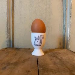 Katherine Sheard Designs Peekaboo Squirrel Bone China Egg Cup