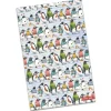 Emma Ball Penguins in Pullovers Tea Towel