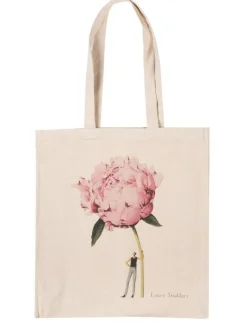 Laura Stoddart Peony Heavyweight Tote Bag