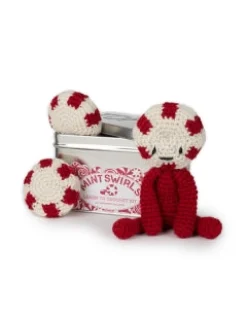 Toft Crafts Peppermint Swirls in a Tin Kit