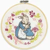 The Crafty Kit Co. Peter Rabbit & His Mother Embroidery Kit