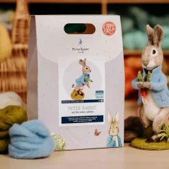 The Crafty Kit Co. Peter Rabbit and the Stolen Radishes Needle Felting Craft Kit