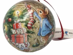 Elite Tins Peter Rabbit Christmas Tin Baubles