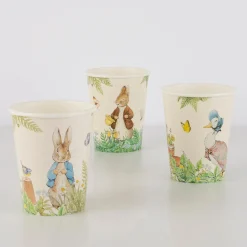 Meri Meri Peter Rabbit In The Garden Cups
