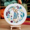 The Crafty Kit Co. Peter Rabbit Plans His Next Adventure Embroidery Kit