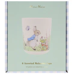 Meri Meri Peter Rabbit Reusable Cups - Set of 6