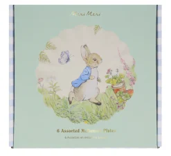 Meri Meri Peter Rabbit Reusable Small Plates - Set of 6