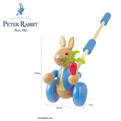Orange Tree Toys Peter Rabbit™ Wooden Push Along Toy