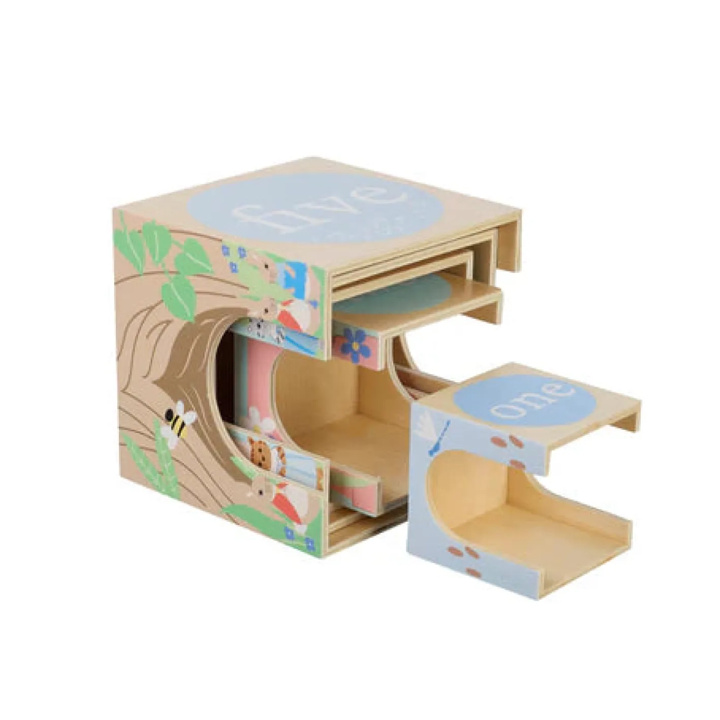 Orange Tree Toys Peter Rabbit™ Wooden Stacking Cubes
