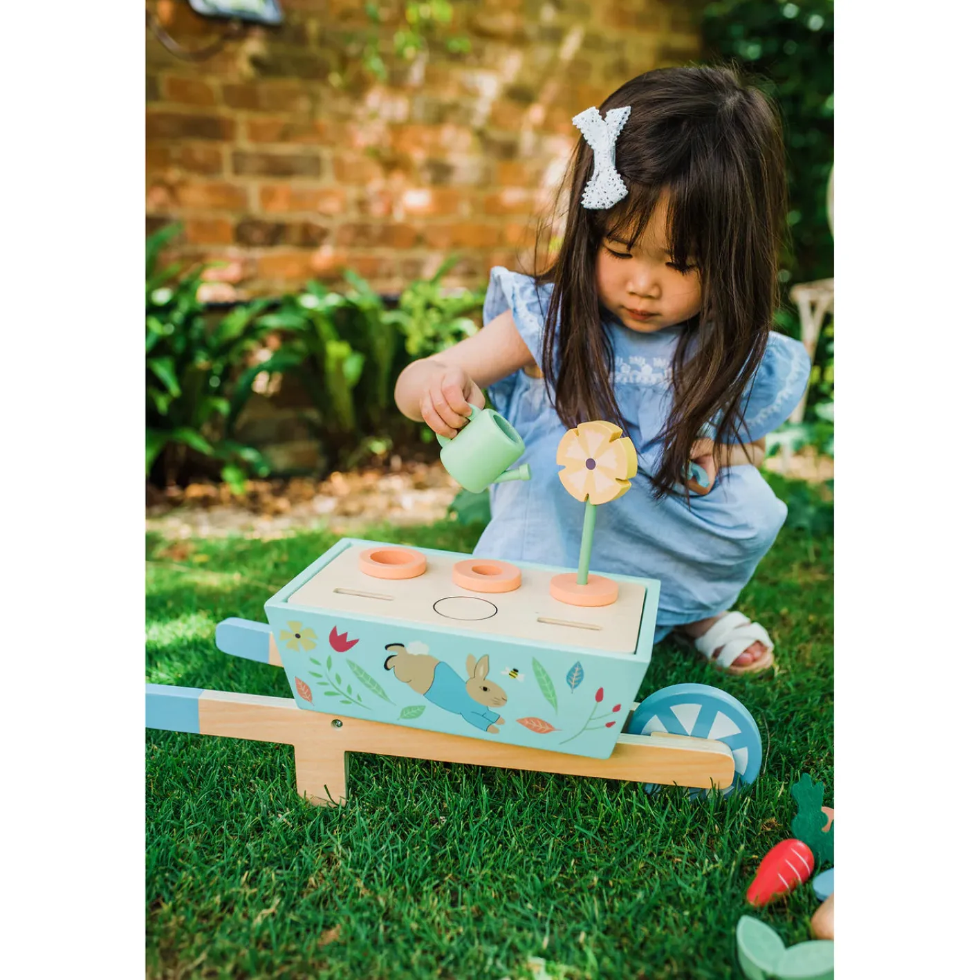Orange Tree Toys Peter Rabbit™ Wooden Wheelbarrow