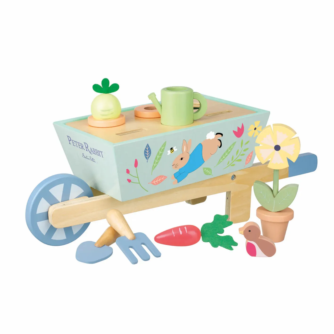 Orange Tree Toys Peter Rabbit™ Wooden Wheelbarrow