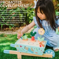 Orange Tree Toys Peter Rabbit™ Wooden Wheelbarrow
