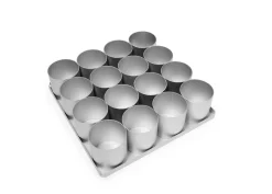 Silverwood 16 Piece 2 inch Round Multi Mini Cake Tin Set