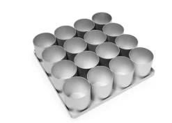 Silverwood 16 Piece 2.5 inch Round Multi Mini Cake Tin Set