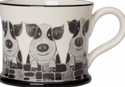 Moorland Pottery Pig Mug by