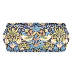 Spode Pimpernel Strawberry Thief Blue Melamine Sandwich Tray