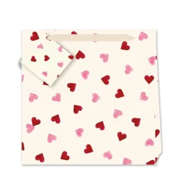 Emma Bridgewater Pink Hearts Medium Gift Bag