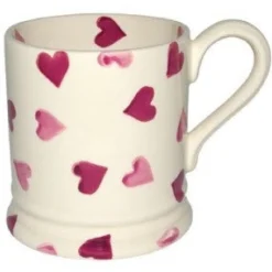 Emma Bridgewater Pink Hearts 1/2 Pint Mug