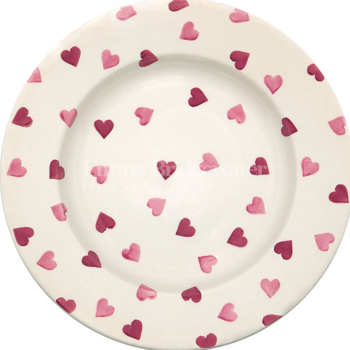 Emma Bridgewater Pink Hearts 10 1/2 Plate